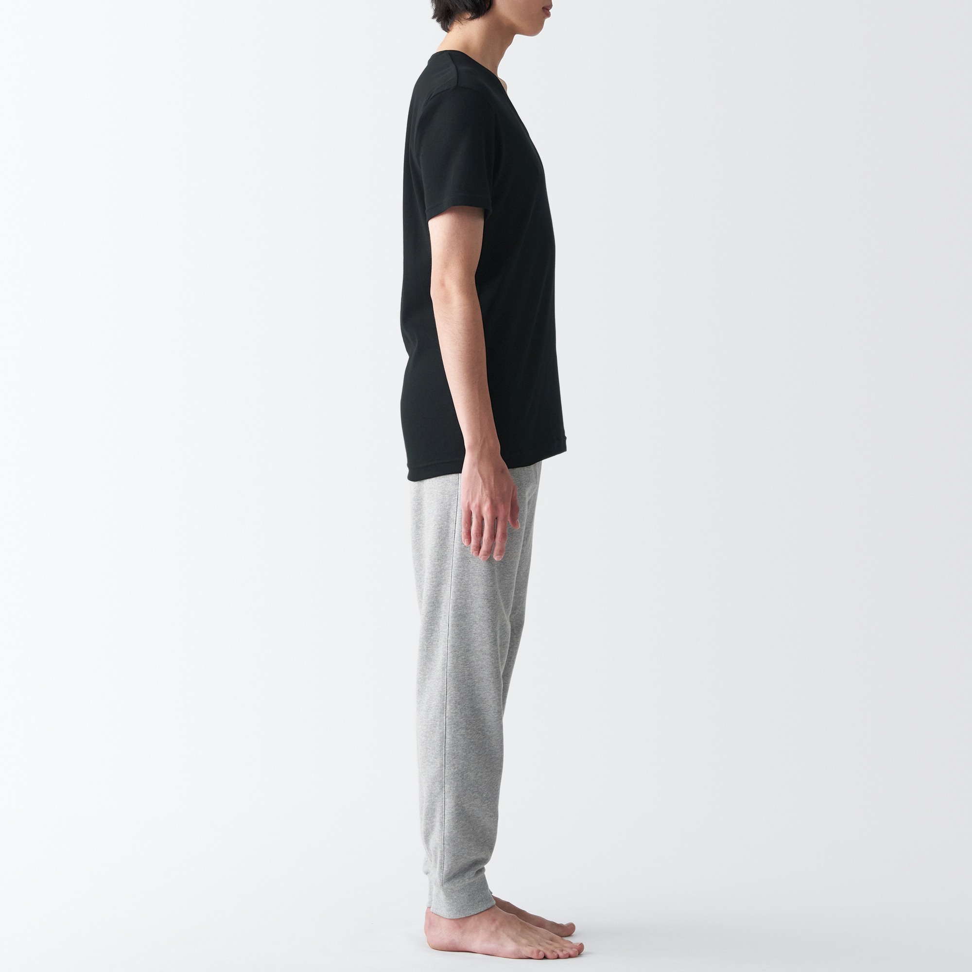 Moisture wicking cotton V neck T-Shirt