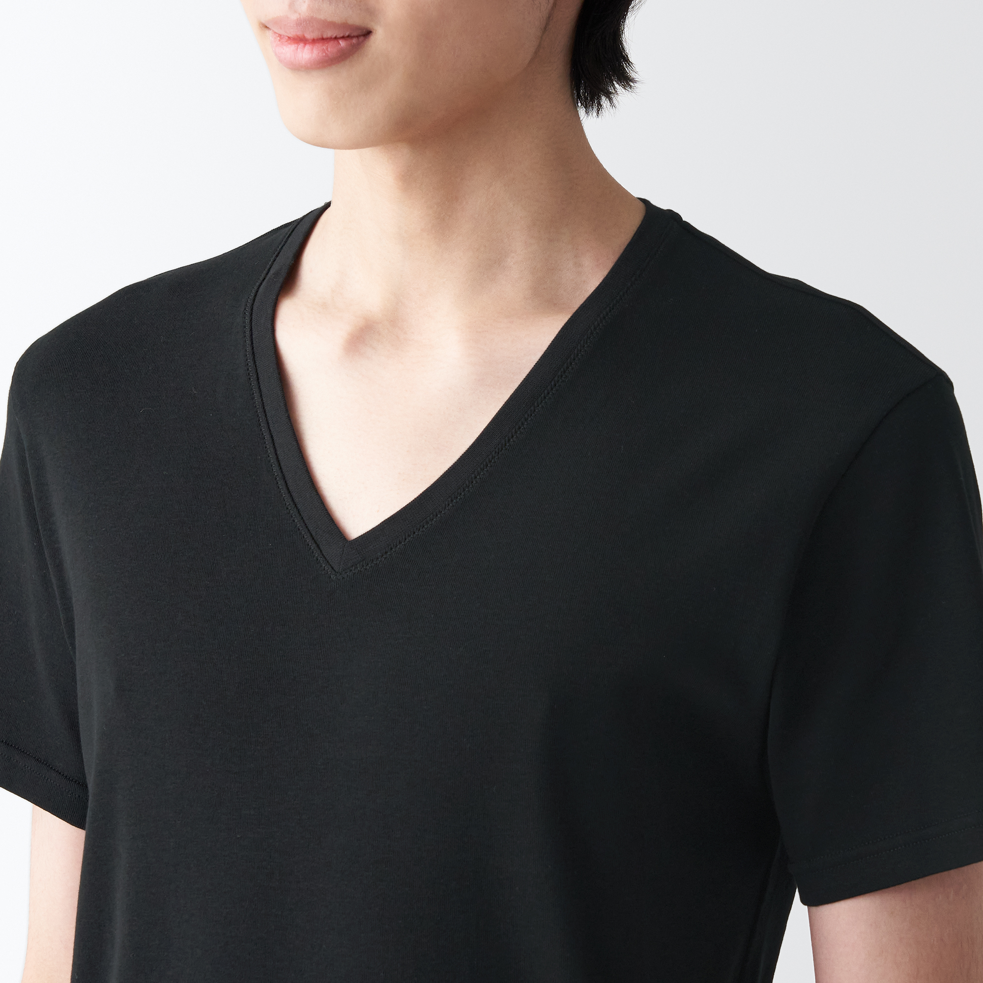 Moisture wicking v outlet neck t shirts