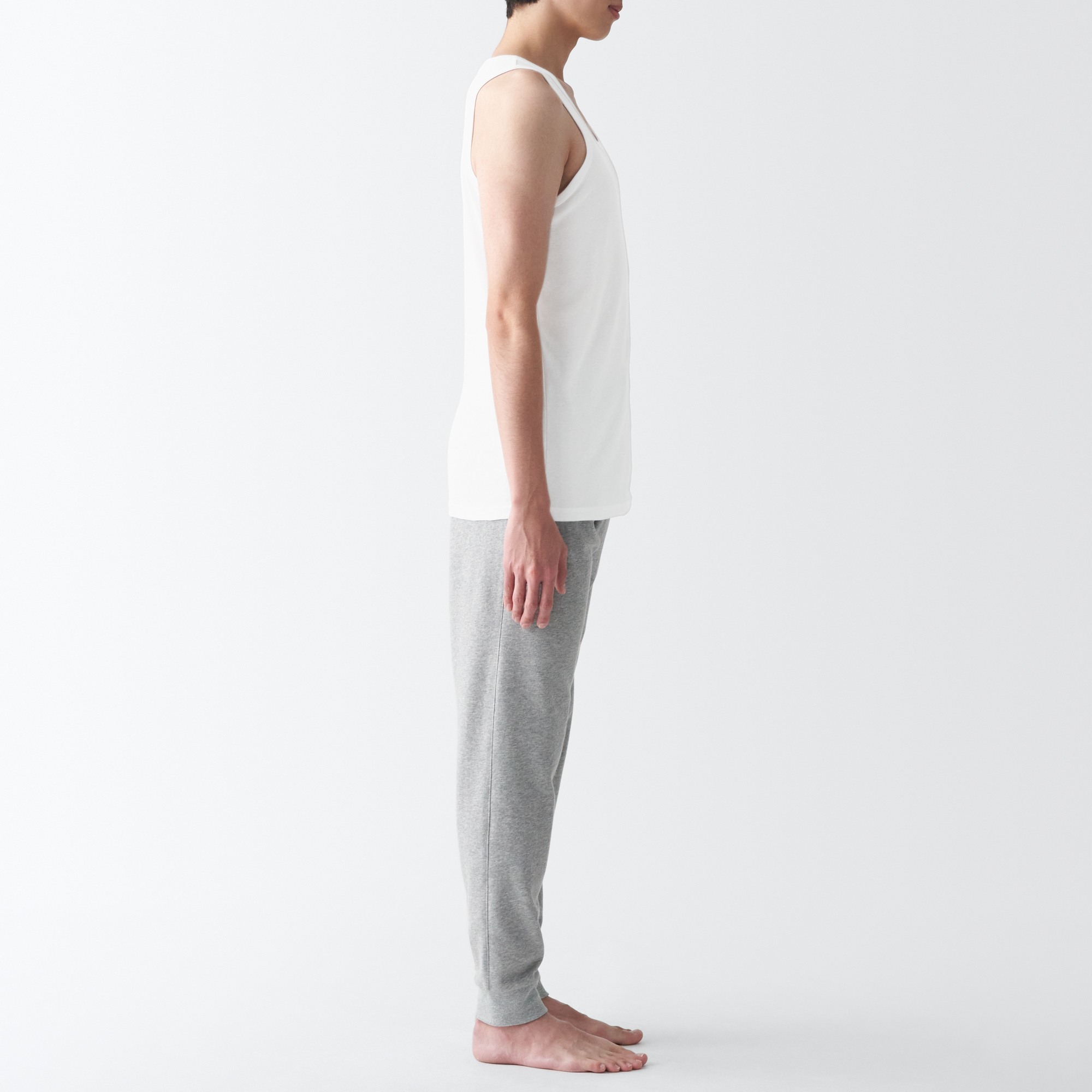 MUJI | Moisture wicking cotton Tank top