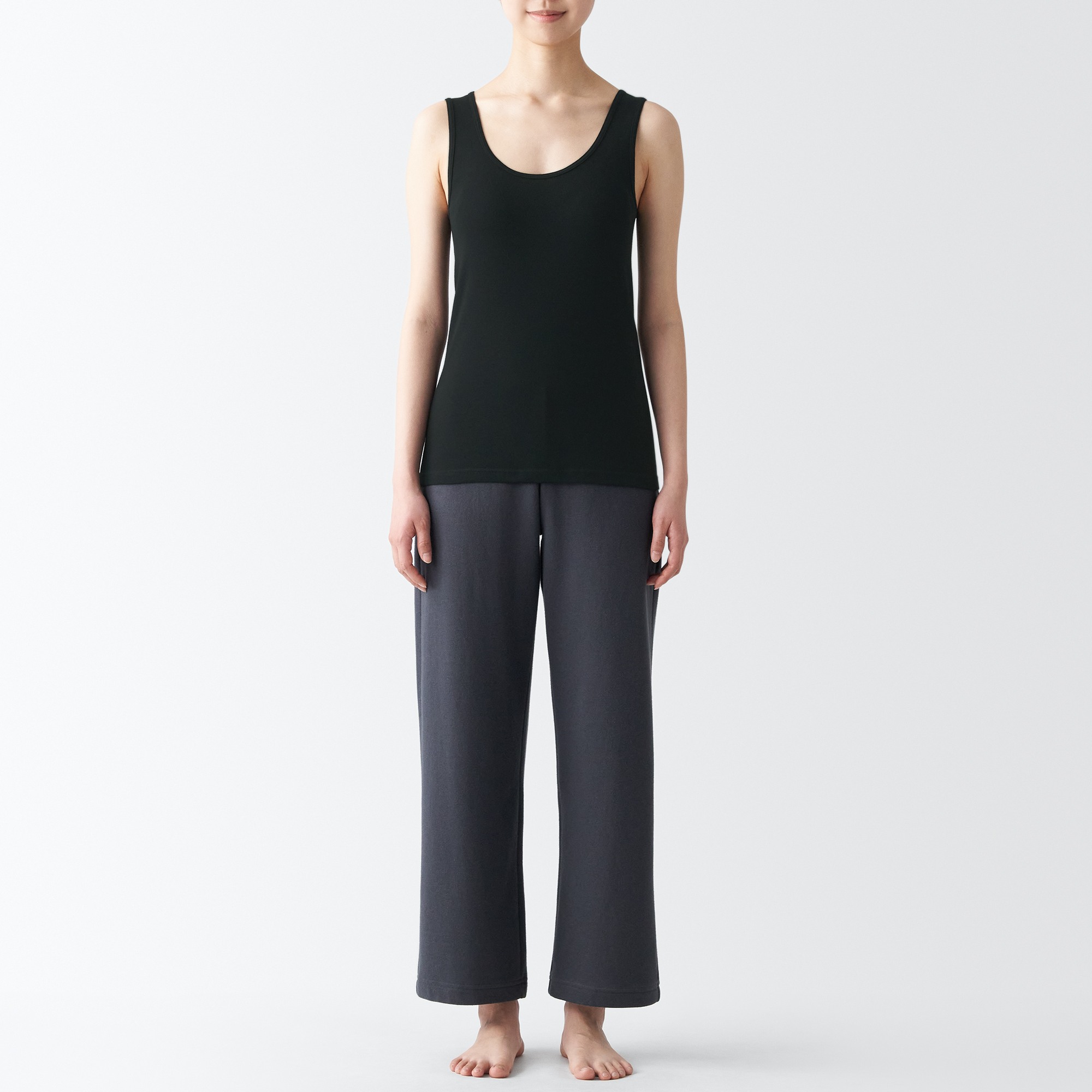 MUJI | Cotton ribbed tank top