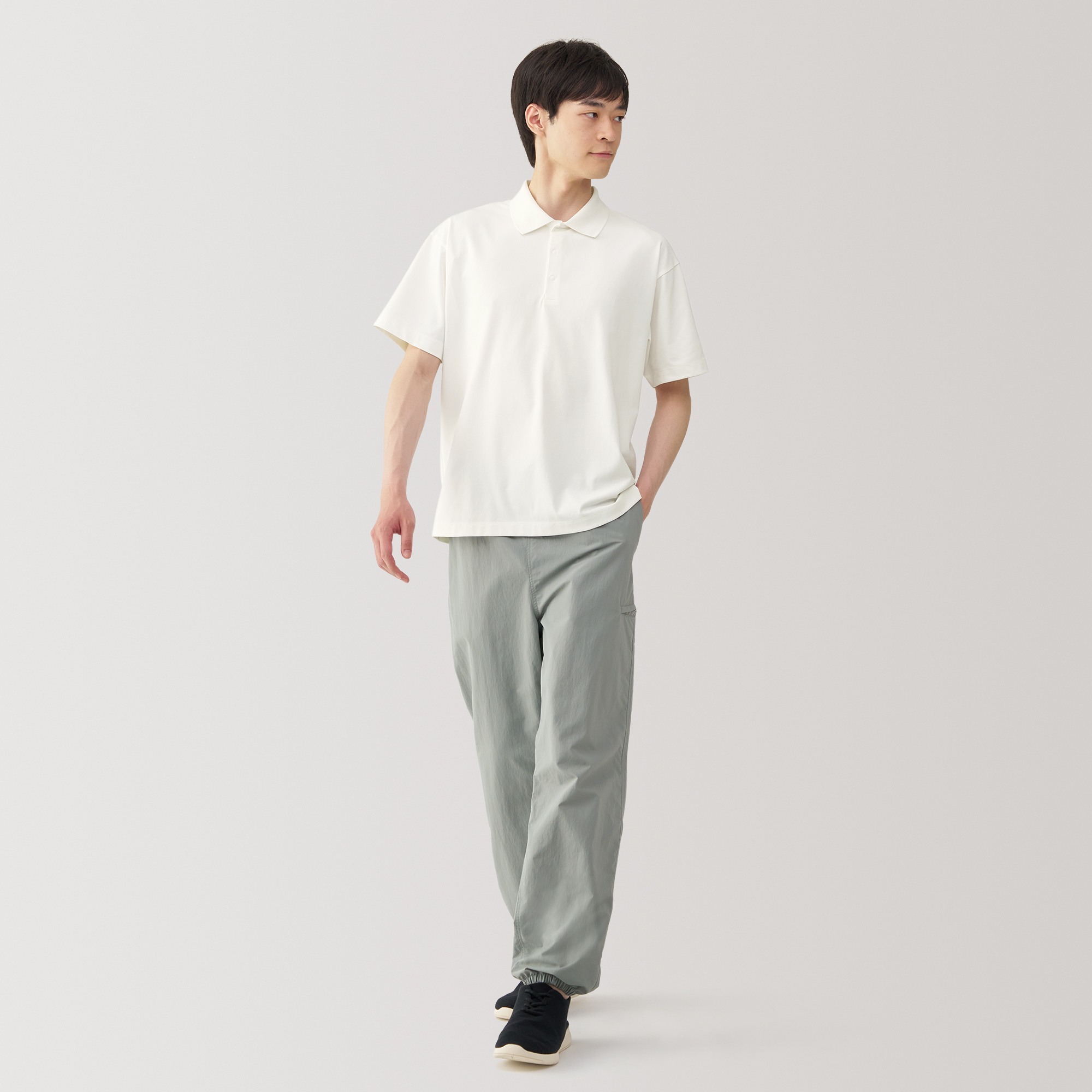 MUJI | Quick dry polo-shirt