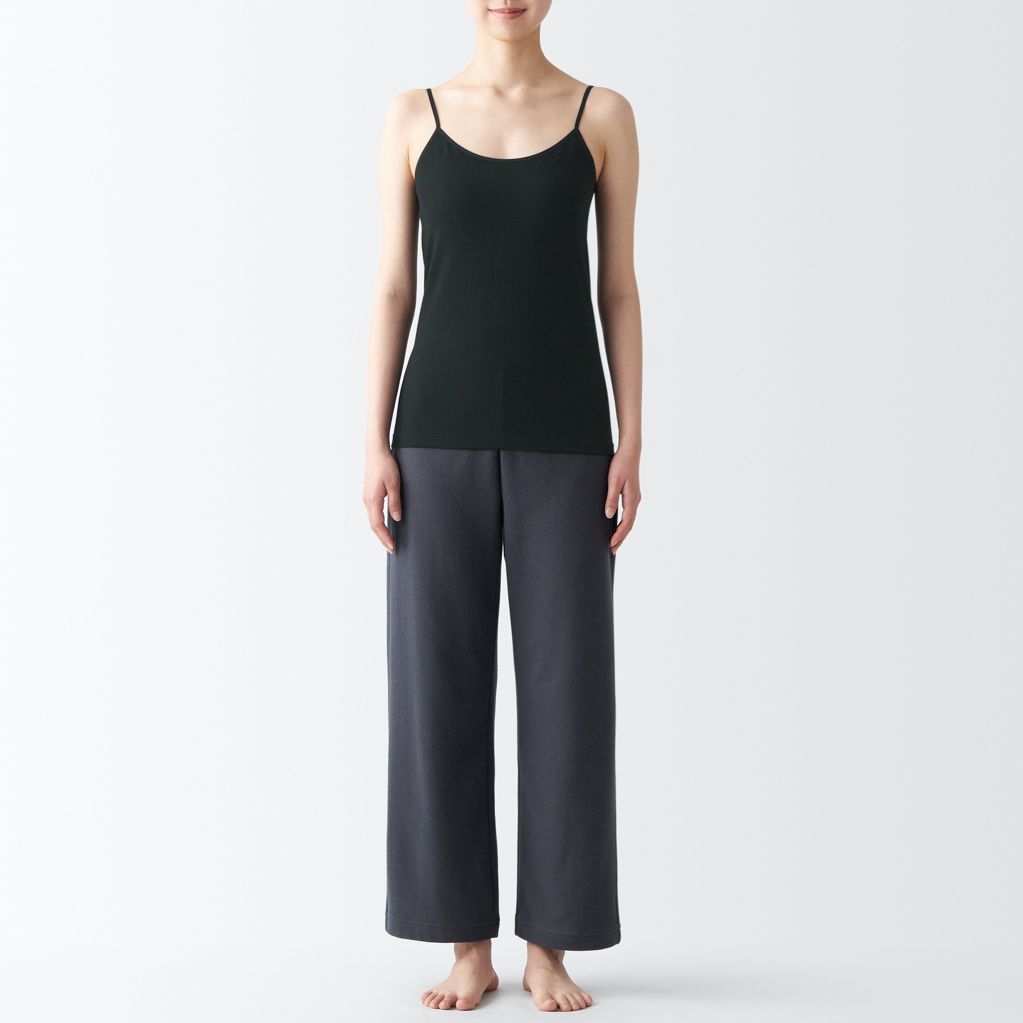 W's Cotton stretch jersey camisole