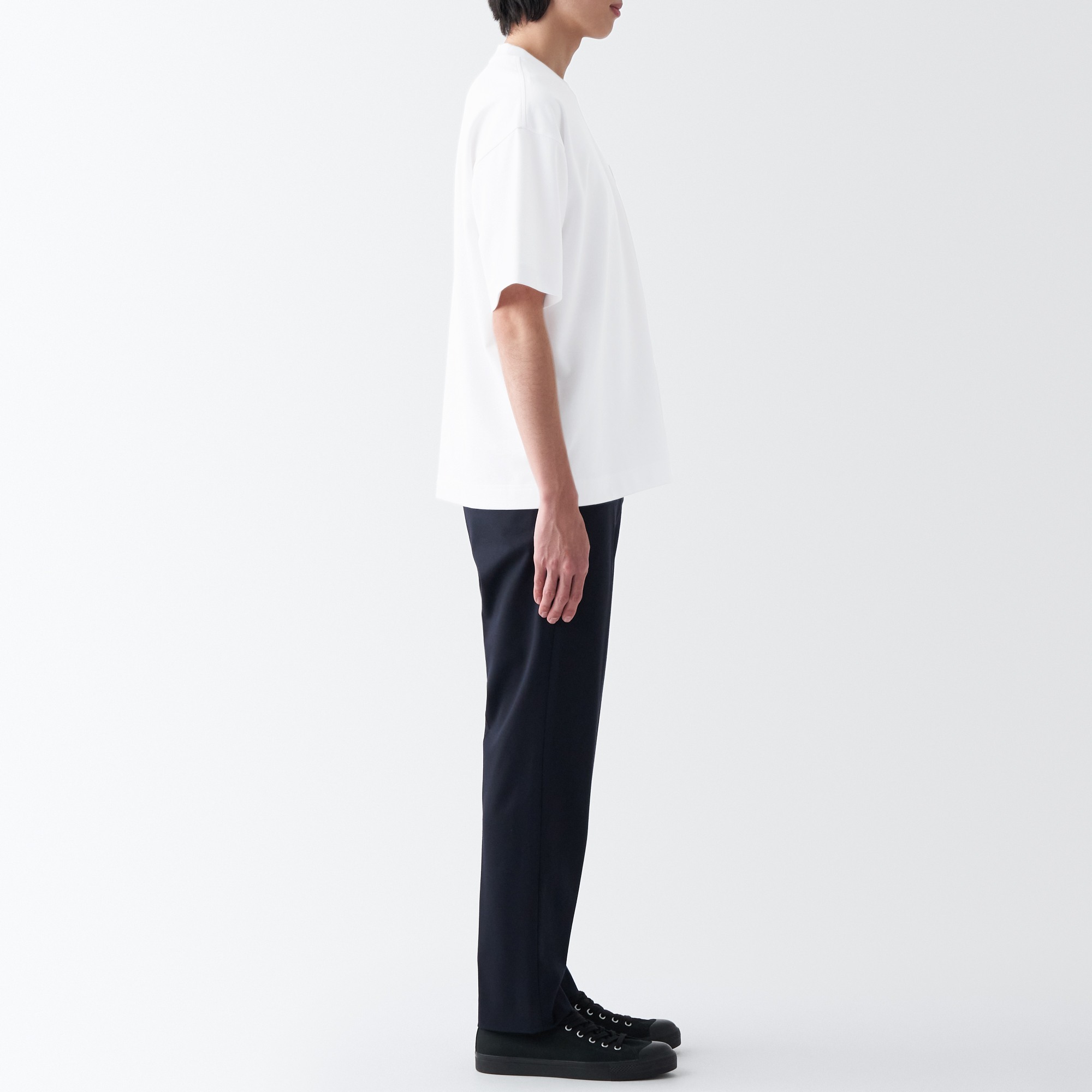 MUJI | Cool touch Short Sleeve T-Shirt