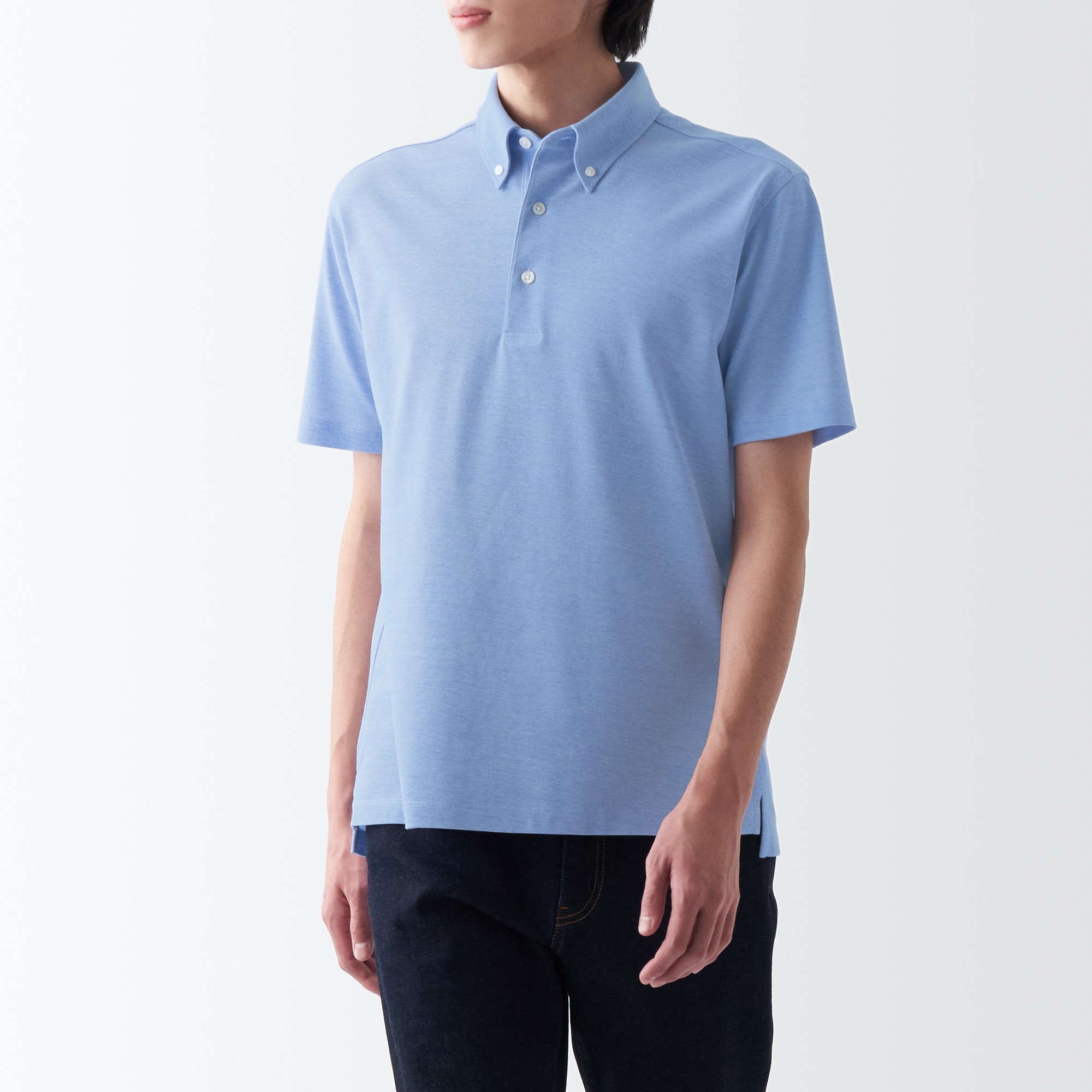 Muji polo tee sale