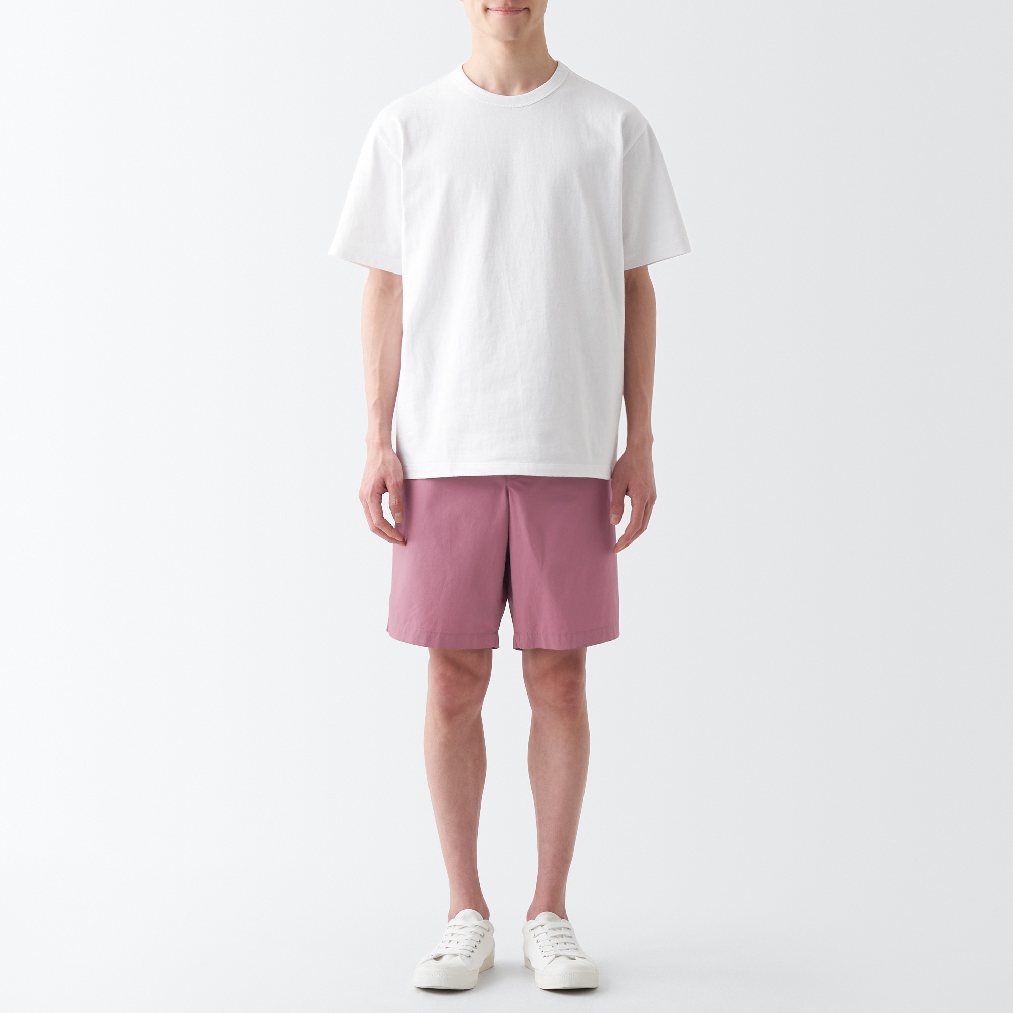 Washed Broad short pants