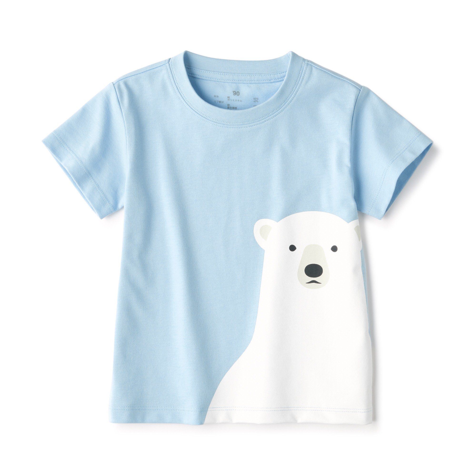 MUJI | Print Short Sleeve T-Shirt(Baby)