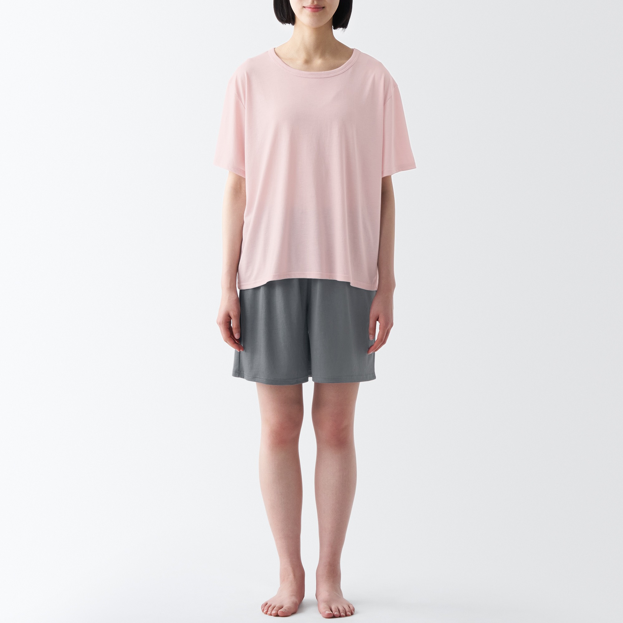 MUJI | Short sleeve Loungewear Set