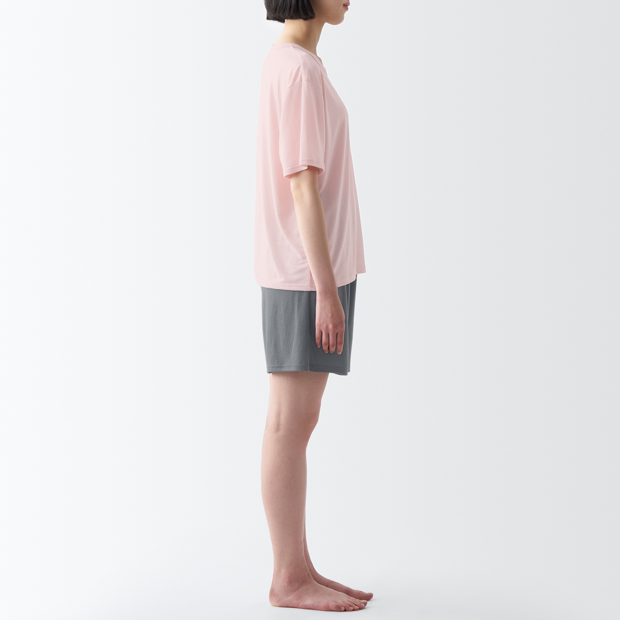 MUJI | Short sleeve Loungewear Set