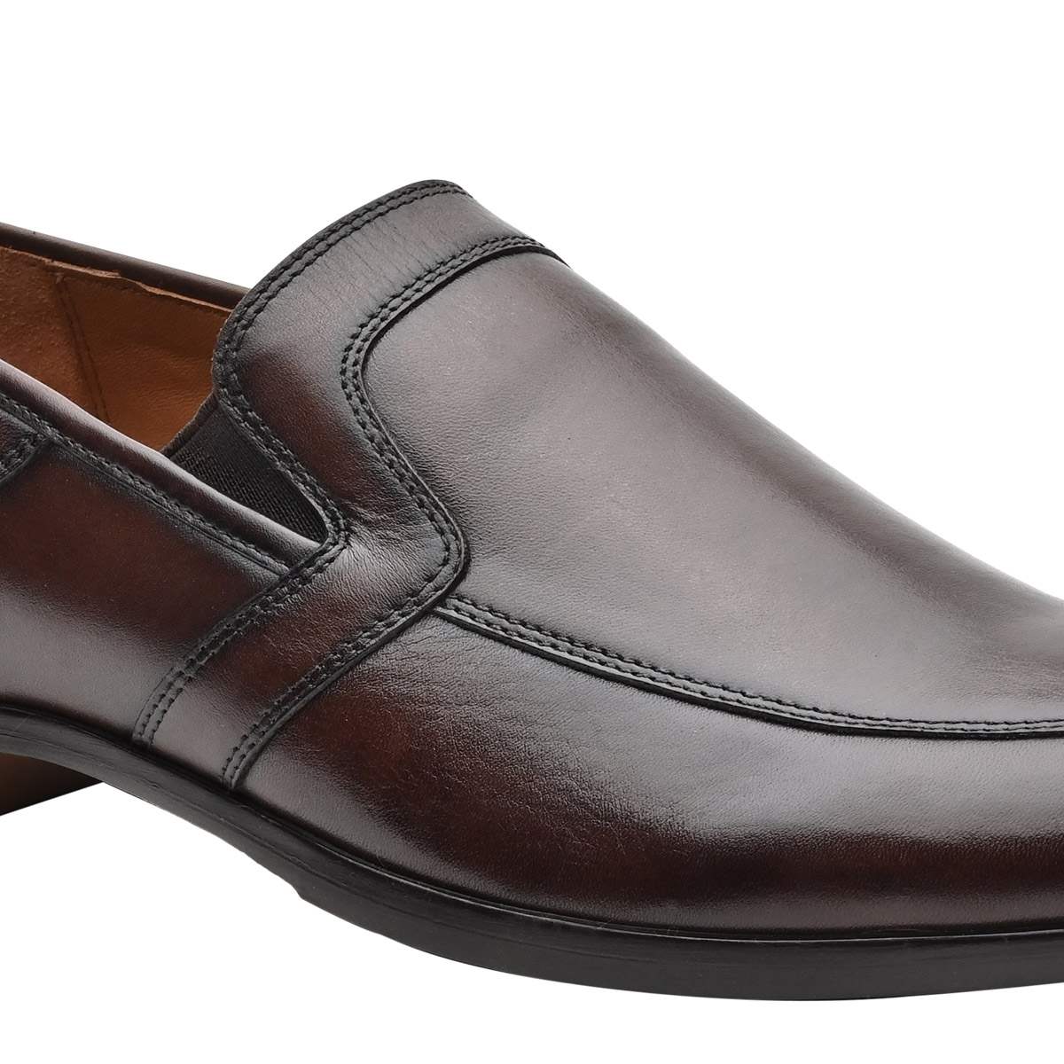 SM-1545 Brown Tie Ups & Dress Loafers
