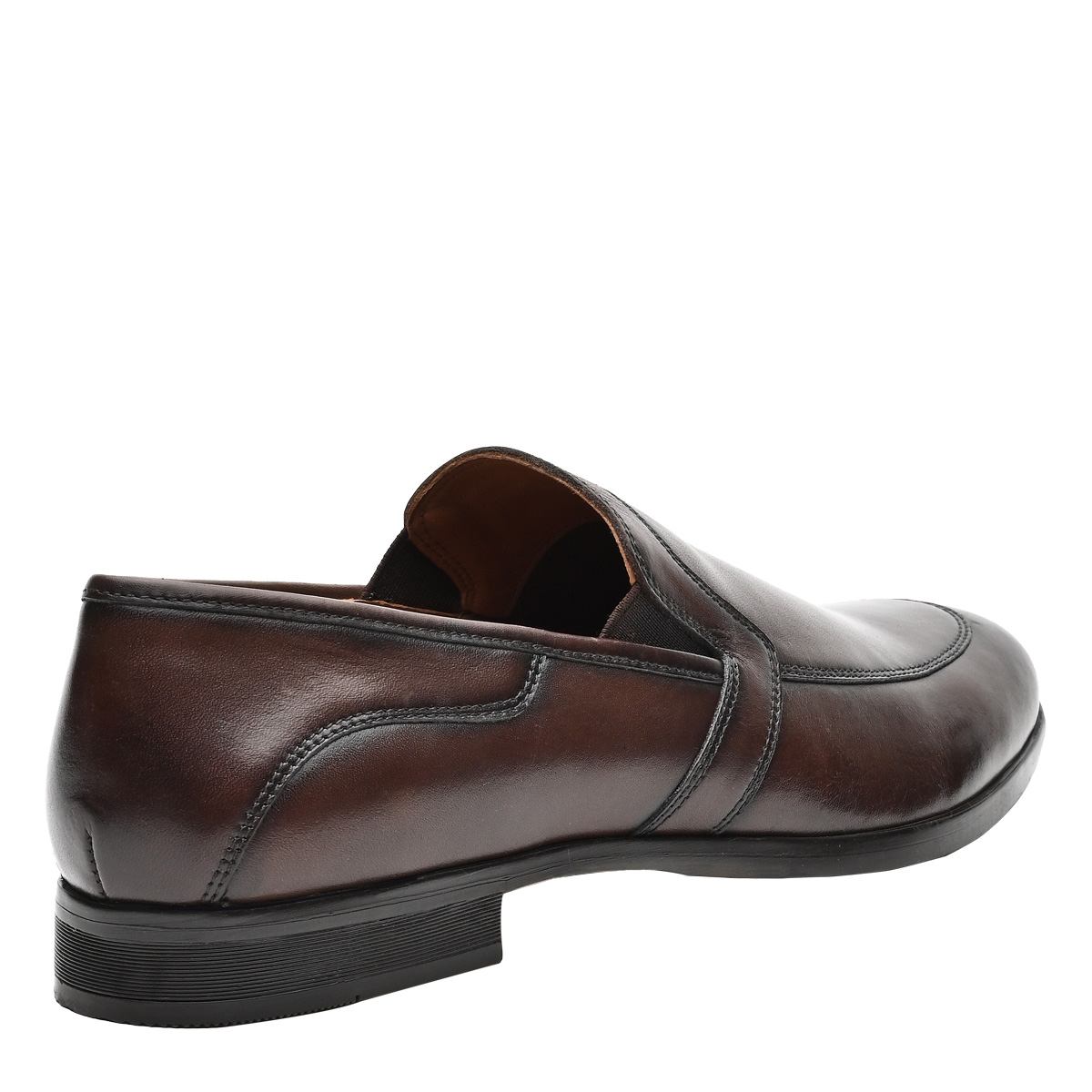 SM-1545 Brown Tie Ups & Dress Loafers