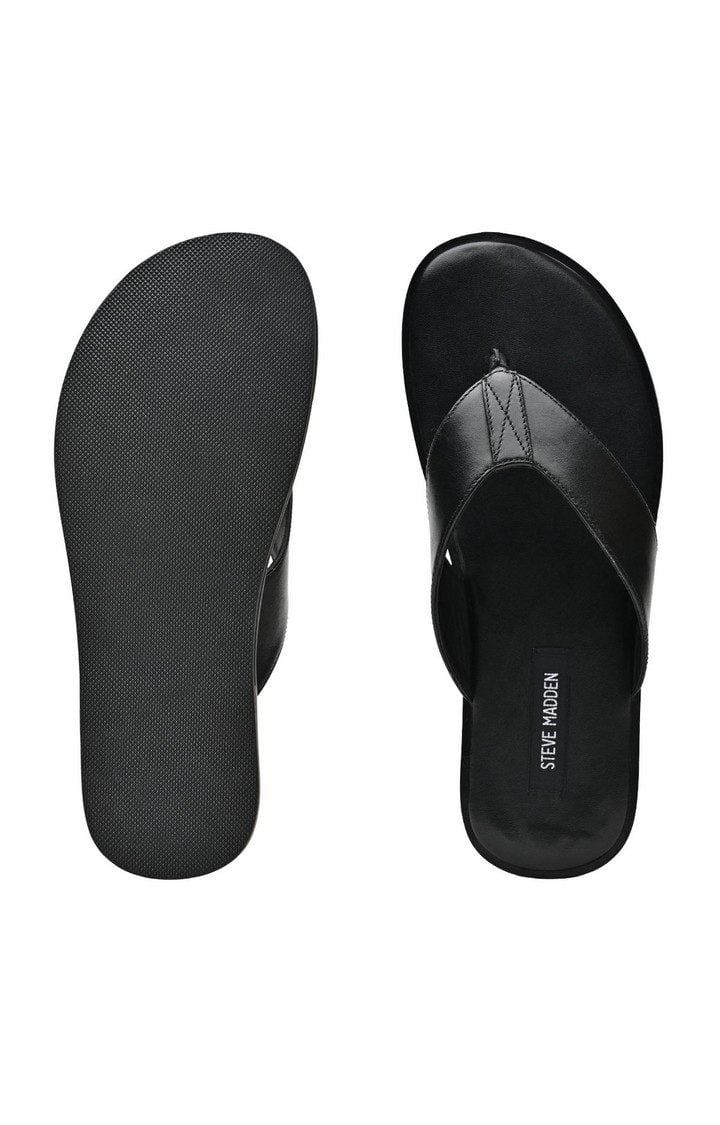 Sm-1555 Black Sandals & Flip Flops