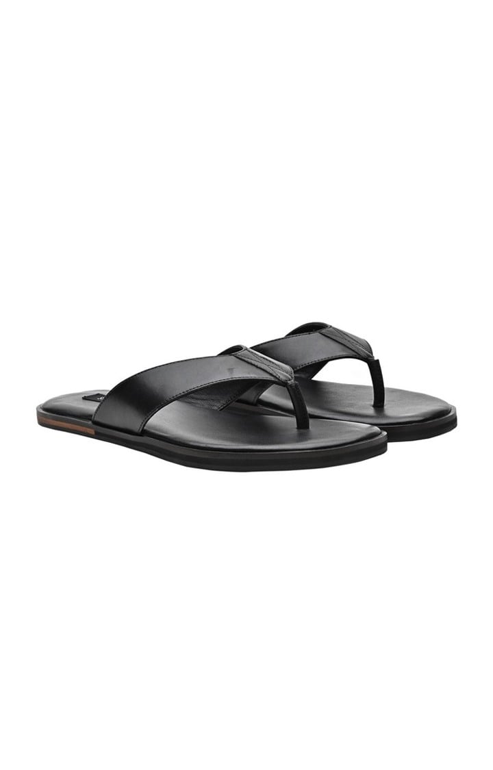 Sm-1555 Black Sandals & Flip Flops
