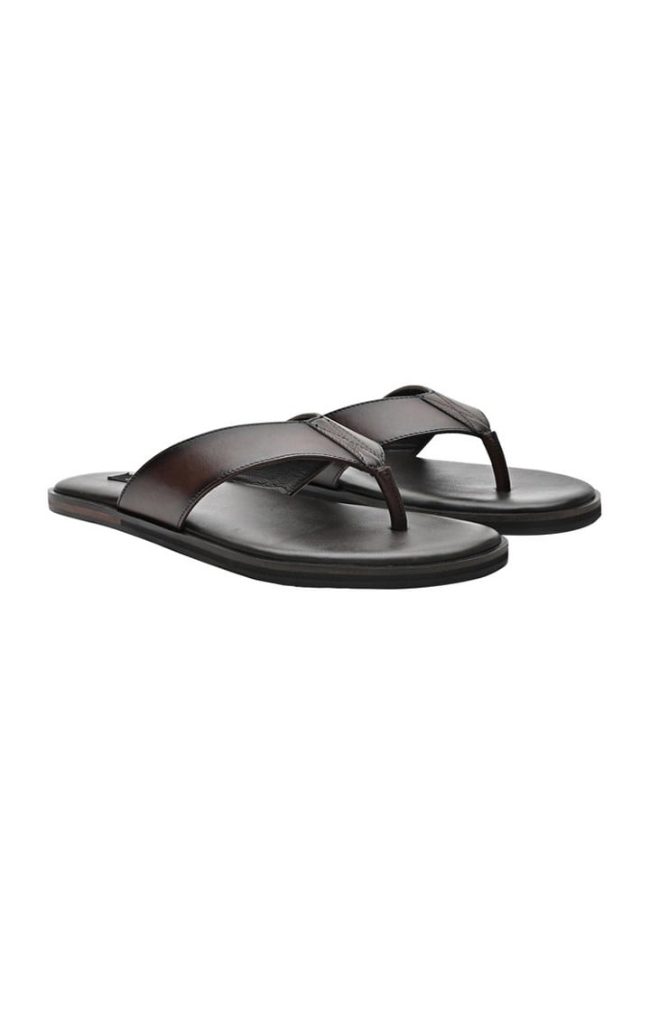 Sm-1555 Brown Sandals & Flip Flops