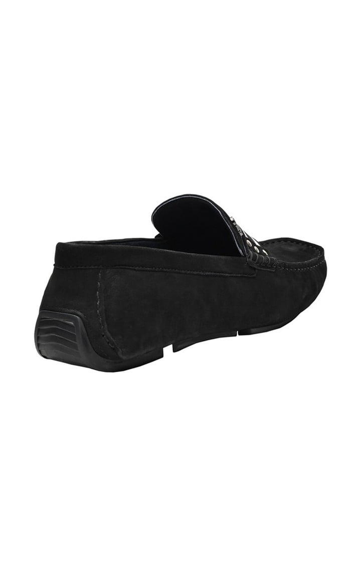 Sm-1551 Black Driver Loafers
