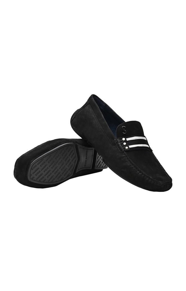 Sm-1551 Black Driver Loafers