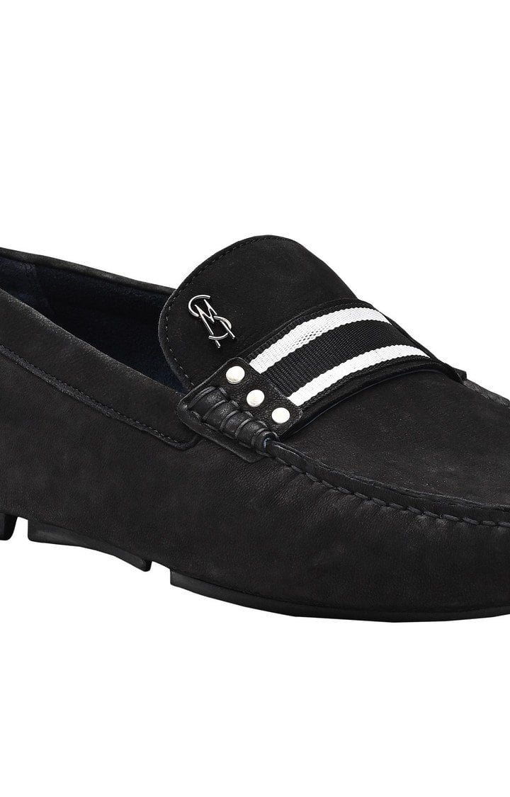 Sm-1551 Black Driver Loafers