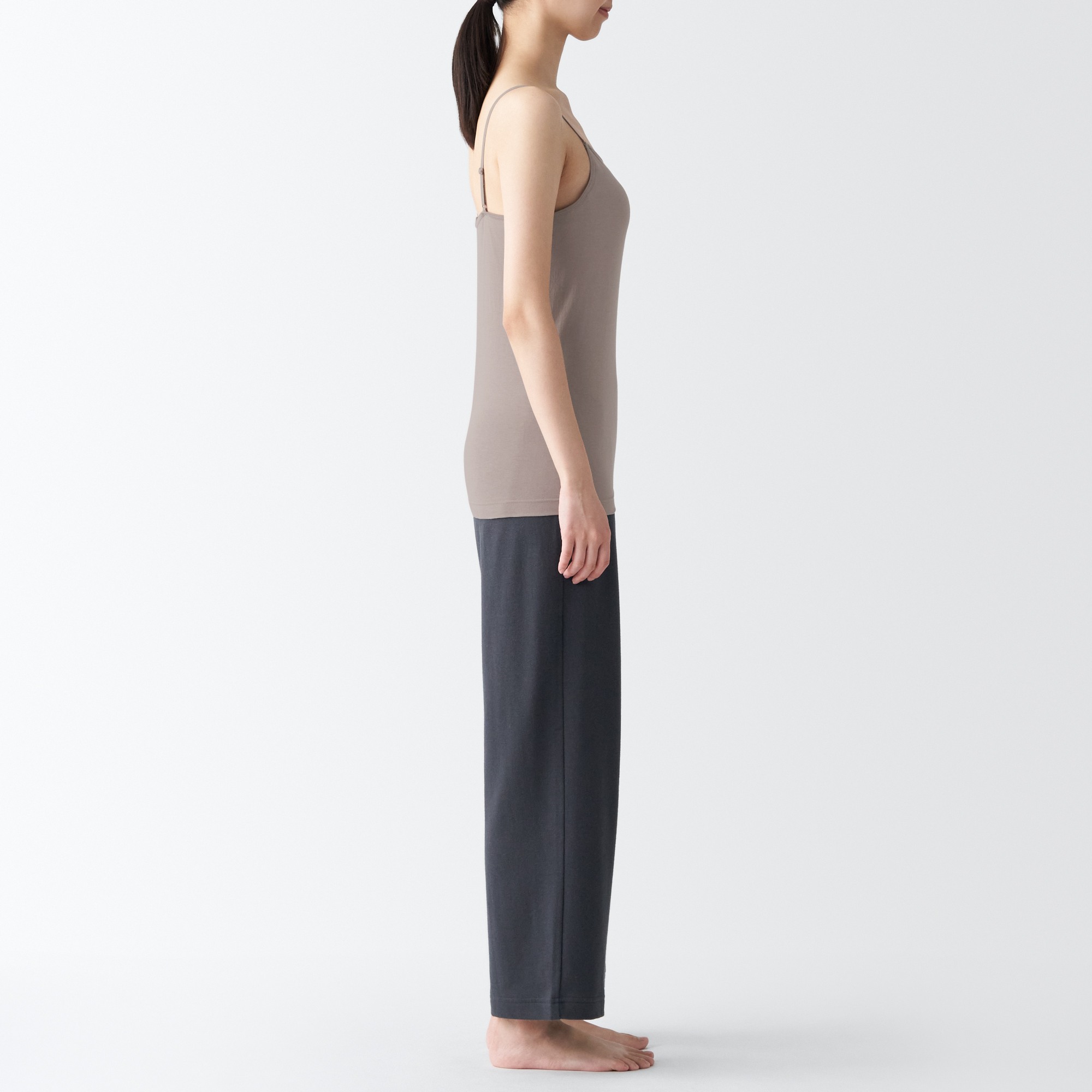 MUJI | Silk blend bra camisole