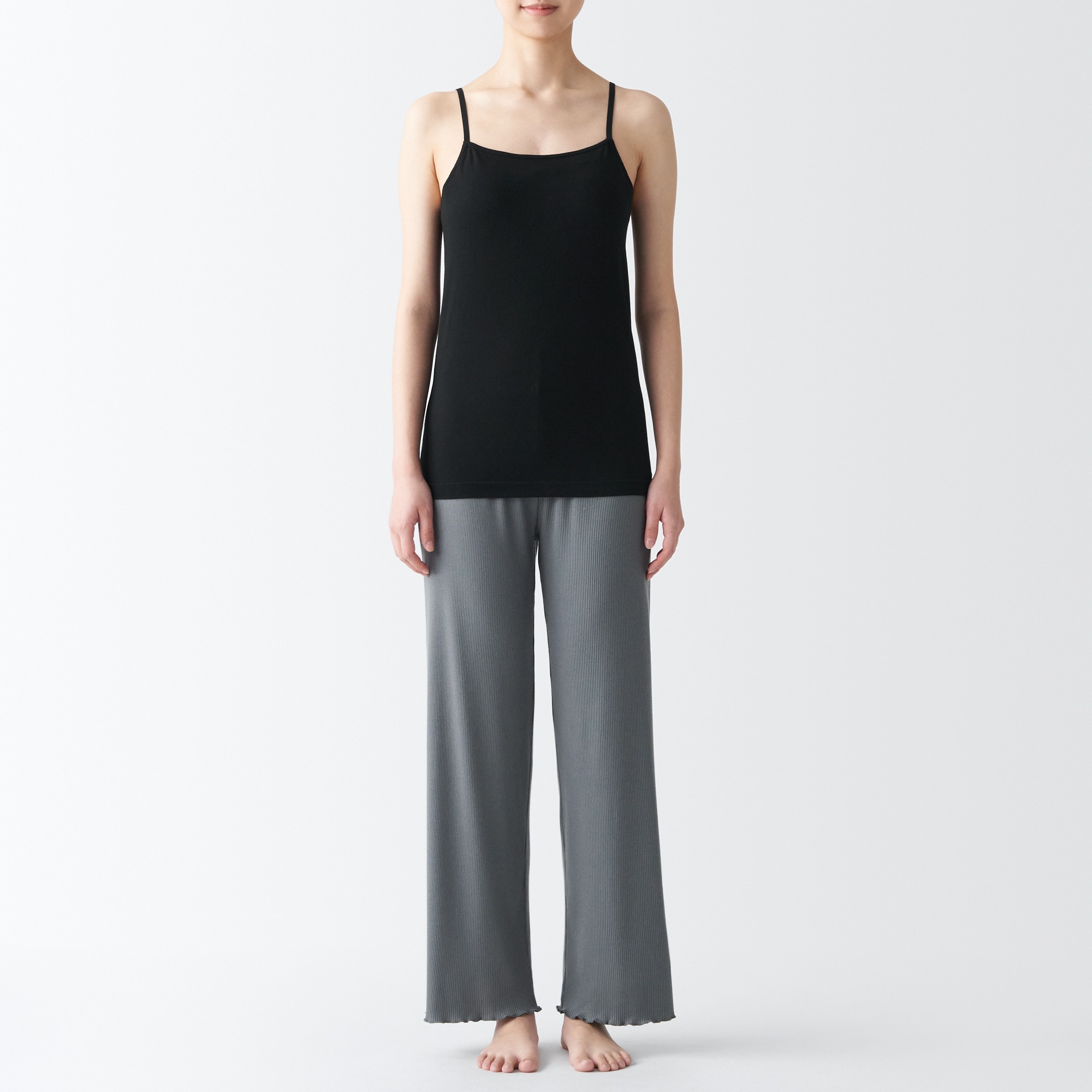 MUJI | Silk blend bra camisole