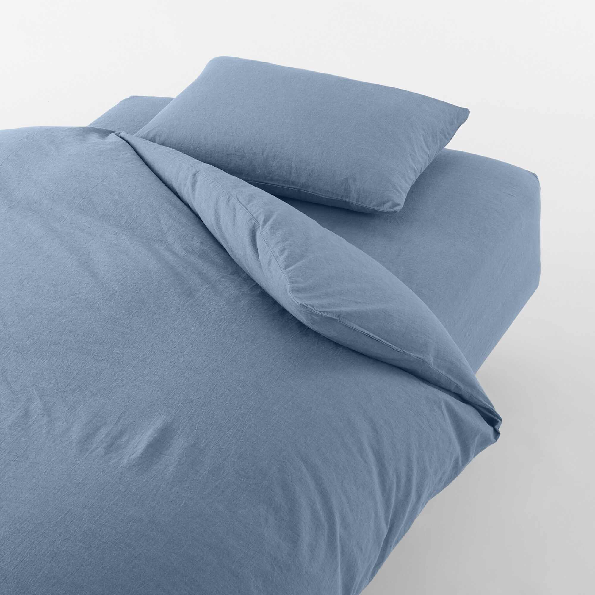 WASHED COTTON DUVET COVER K