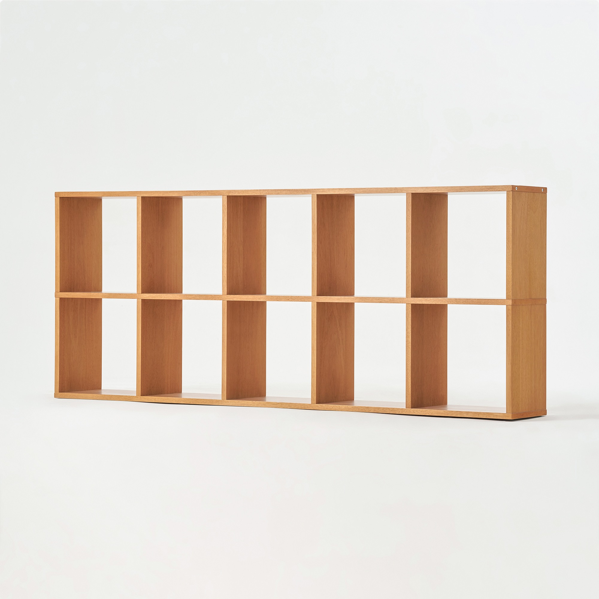 [A]Stacking shelf 5 Shelves 2 Compartments