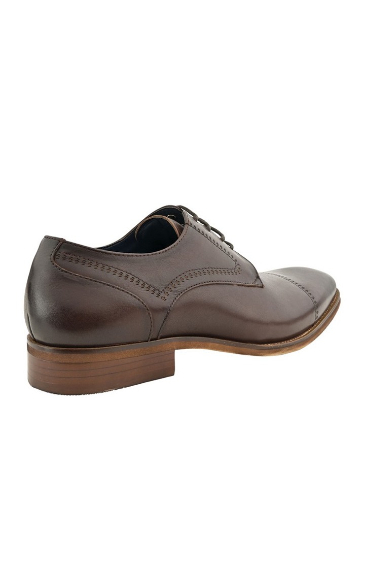 Lindo Brown Tie-Ups & Dress Loafers