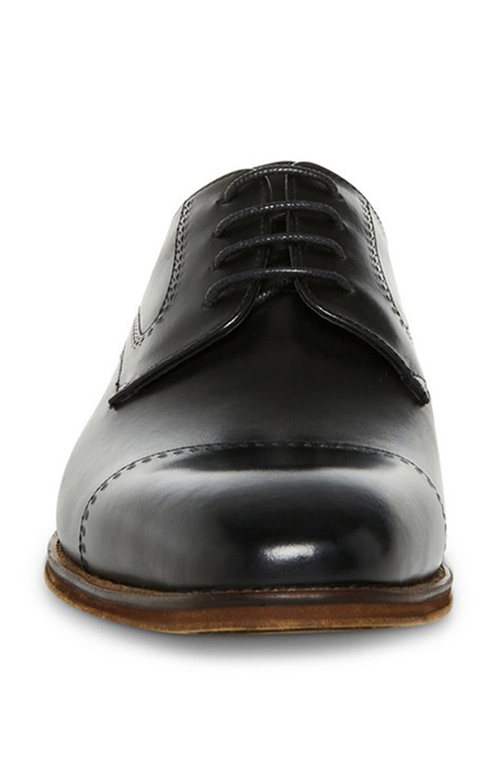 Lindo Black Tie-Ups & Dress Loafers