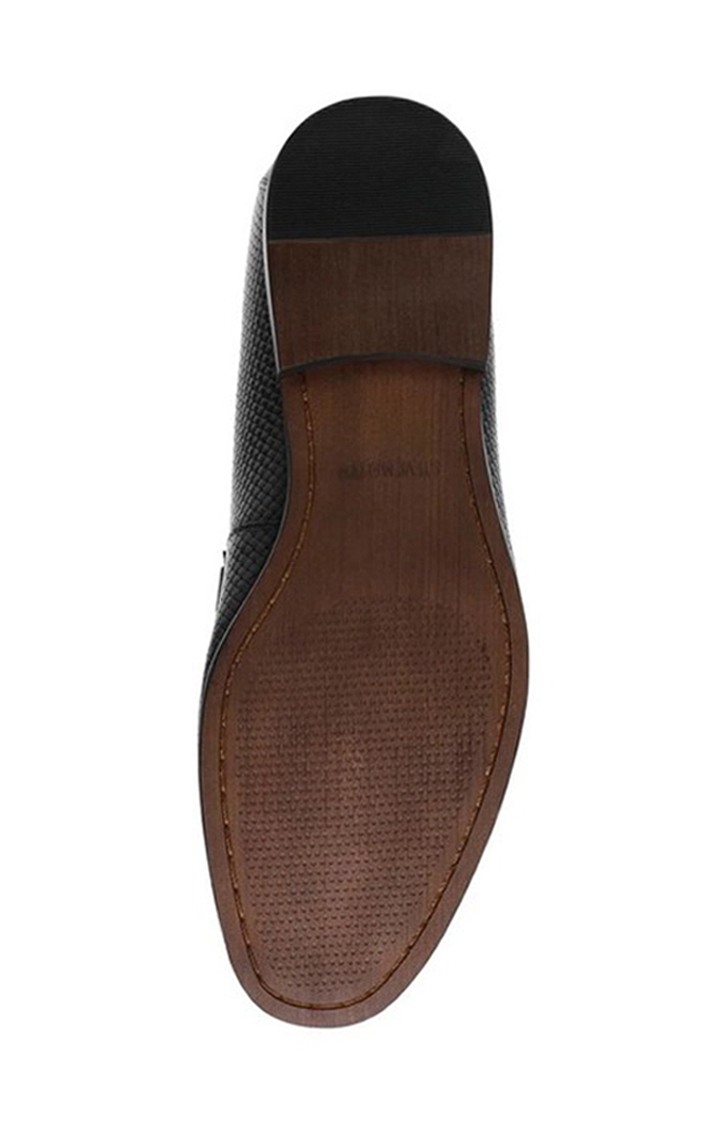 Chivan Black Tie-Ups & Dress Loafers