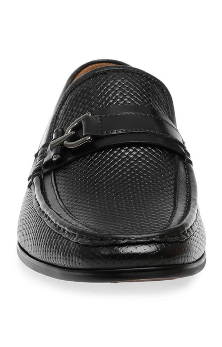Chivan Black Tie-Ups & Dress Loafers