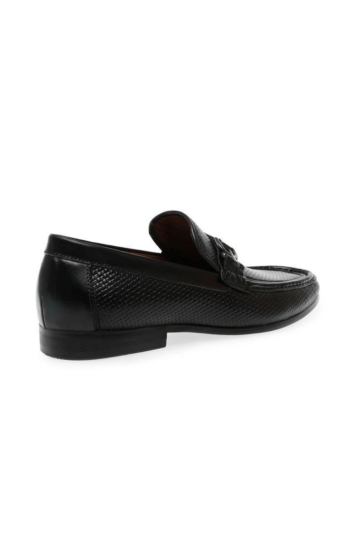 Chivan Black Tie-Ups & Dress Loafers