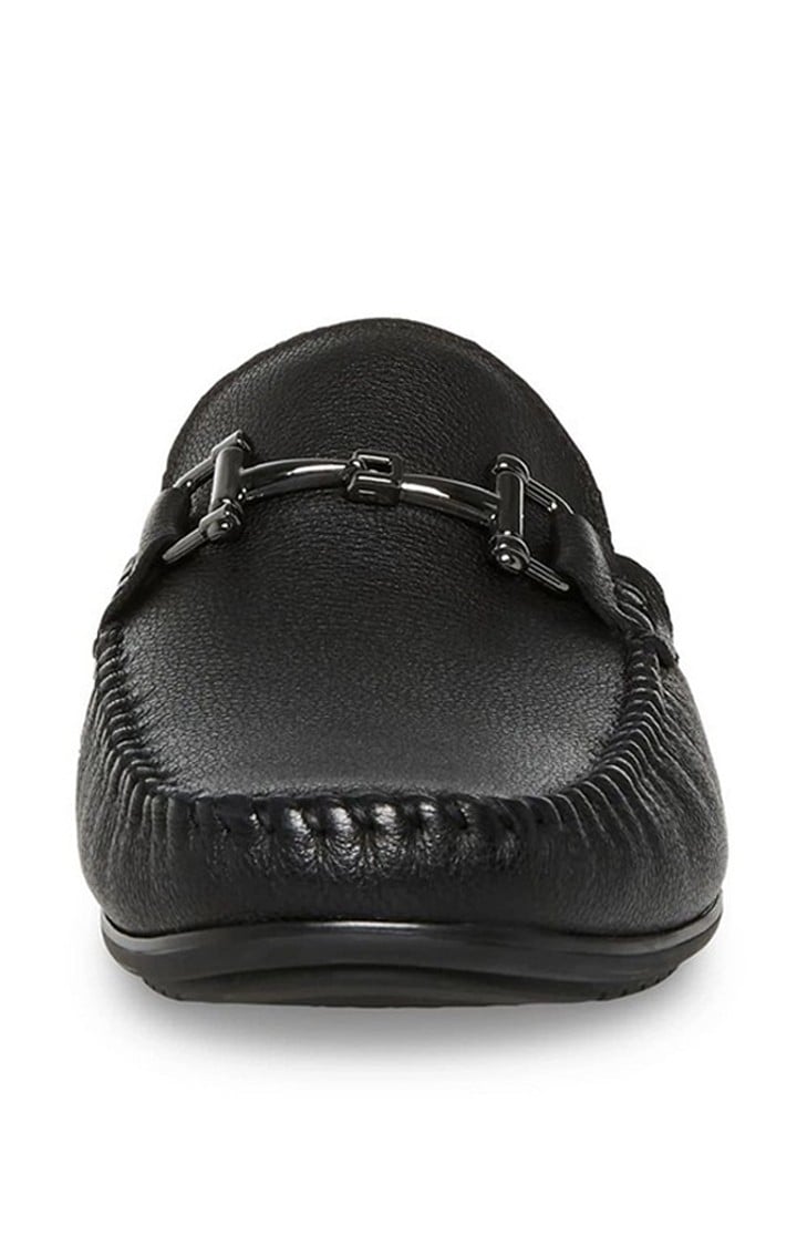 Matey Black Tie-Ups & Dress Loafers