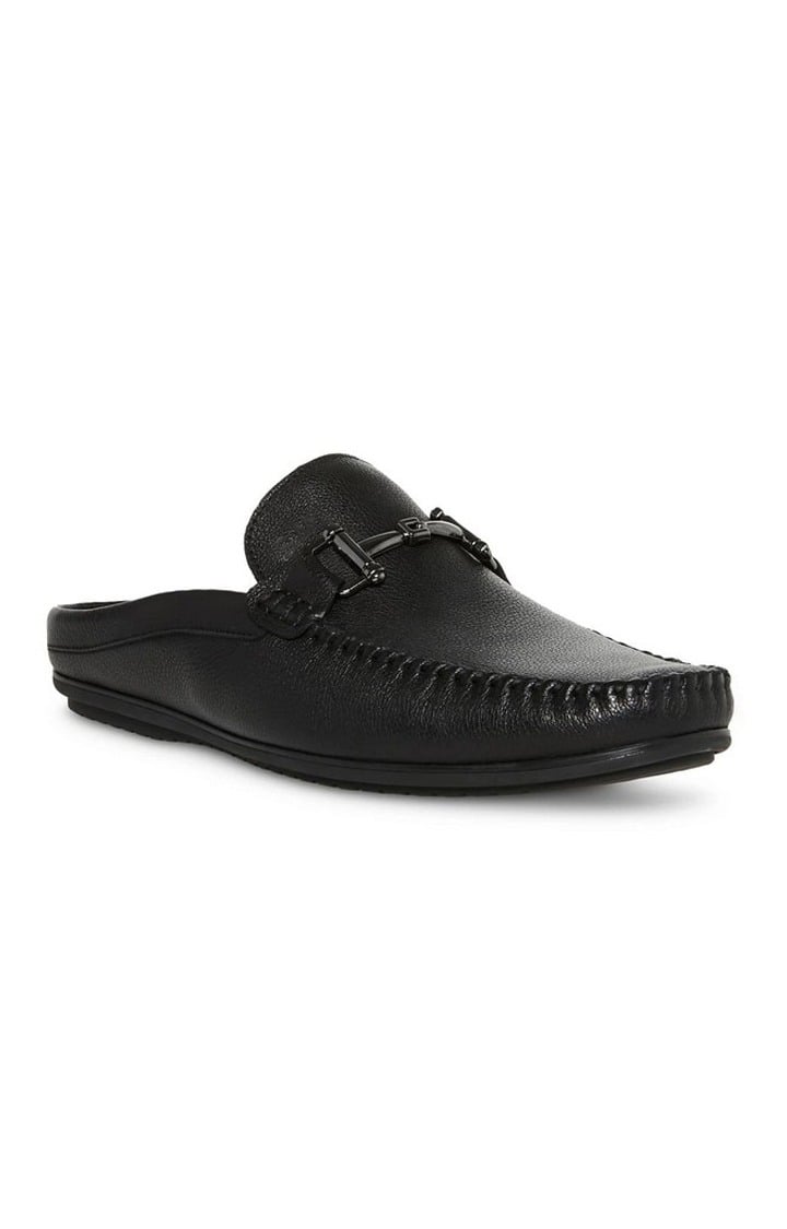 Matey Black Tie-Ups & Dress Loafers