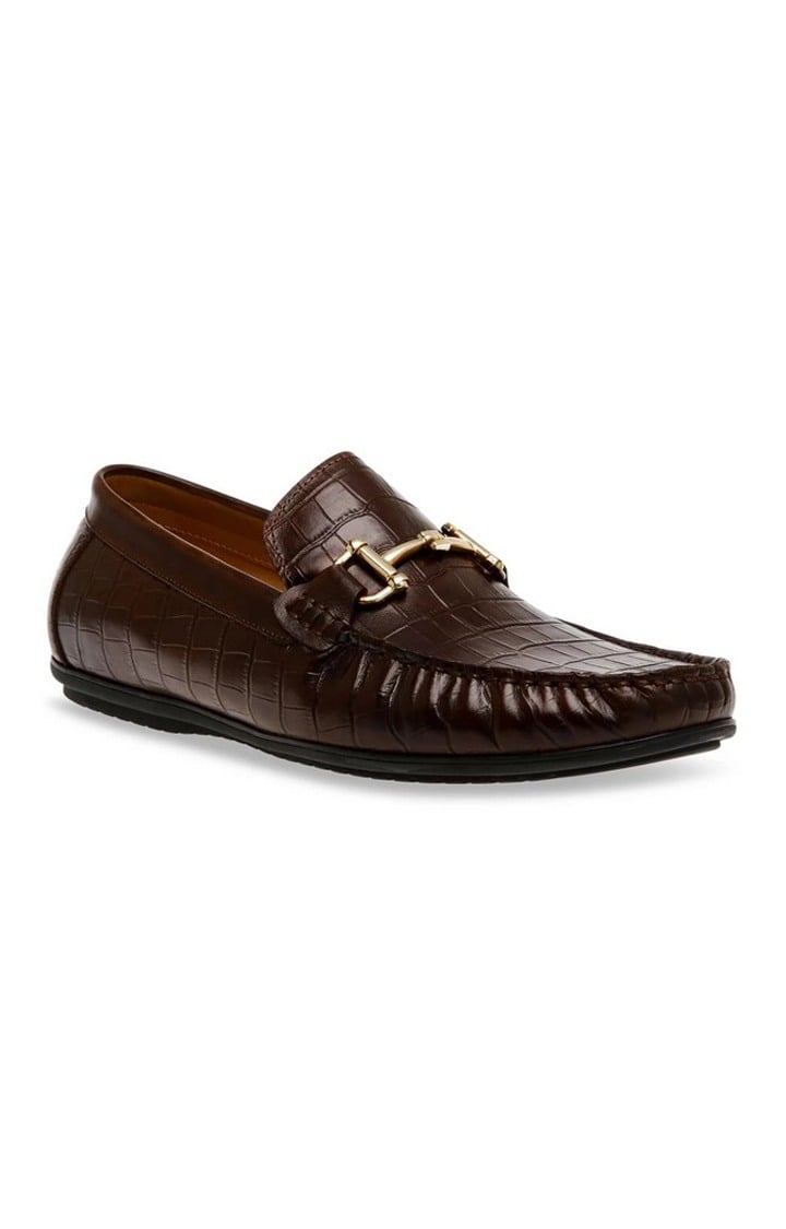Derik Brown Driver Loafers