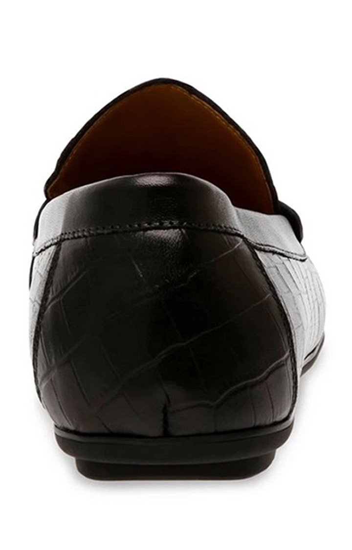 Derik Black Driver Loafers