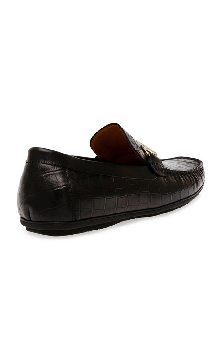Derik Black Driver Loafers