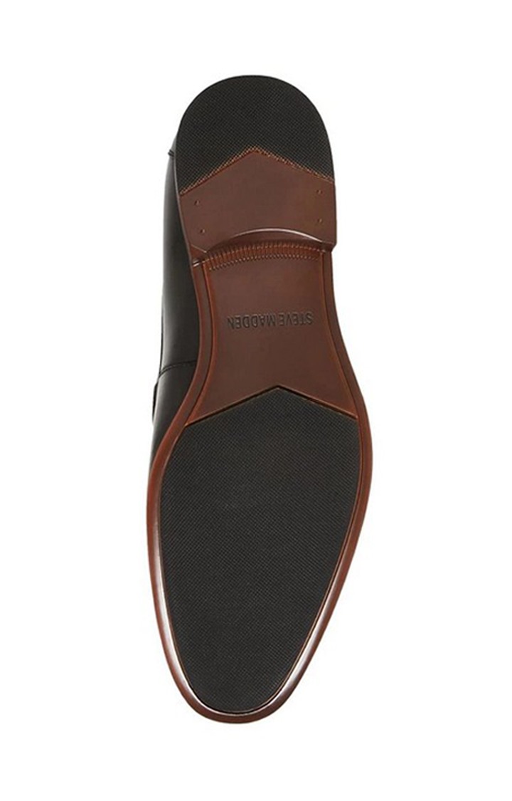 Gaddis Black Tie-Ups & Dress Loafers