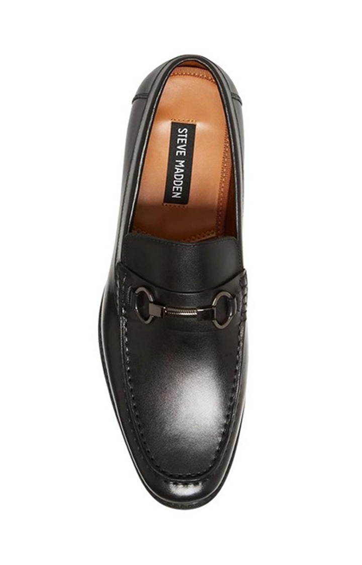 Gaddis Black Tie-Ups & Dress Loafers
