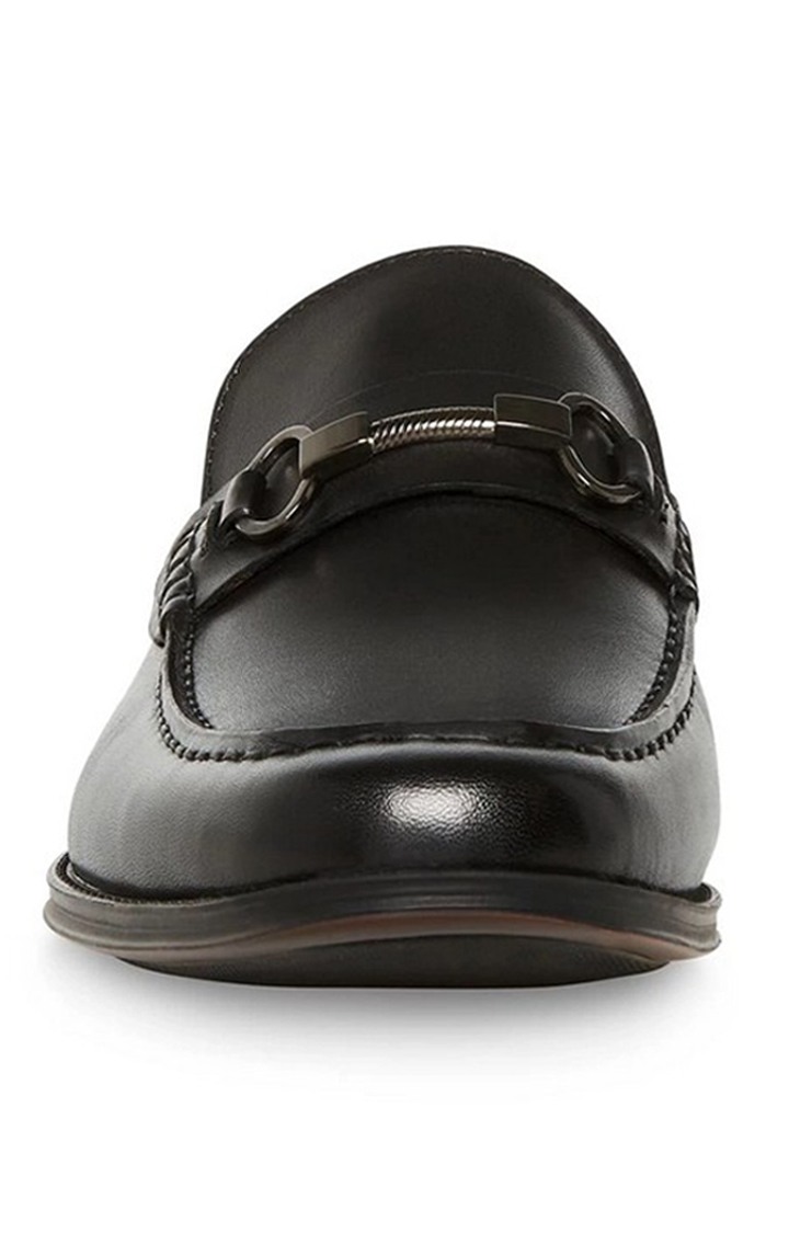 Gaddis Black Tie-Ups & Dress Loafers