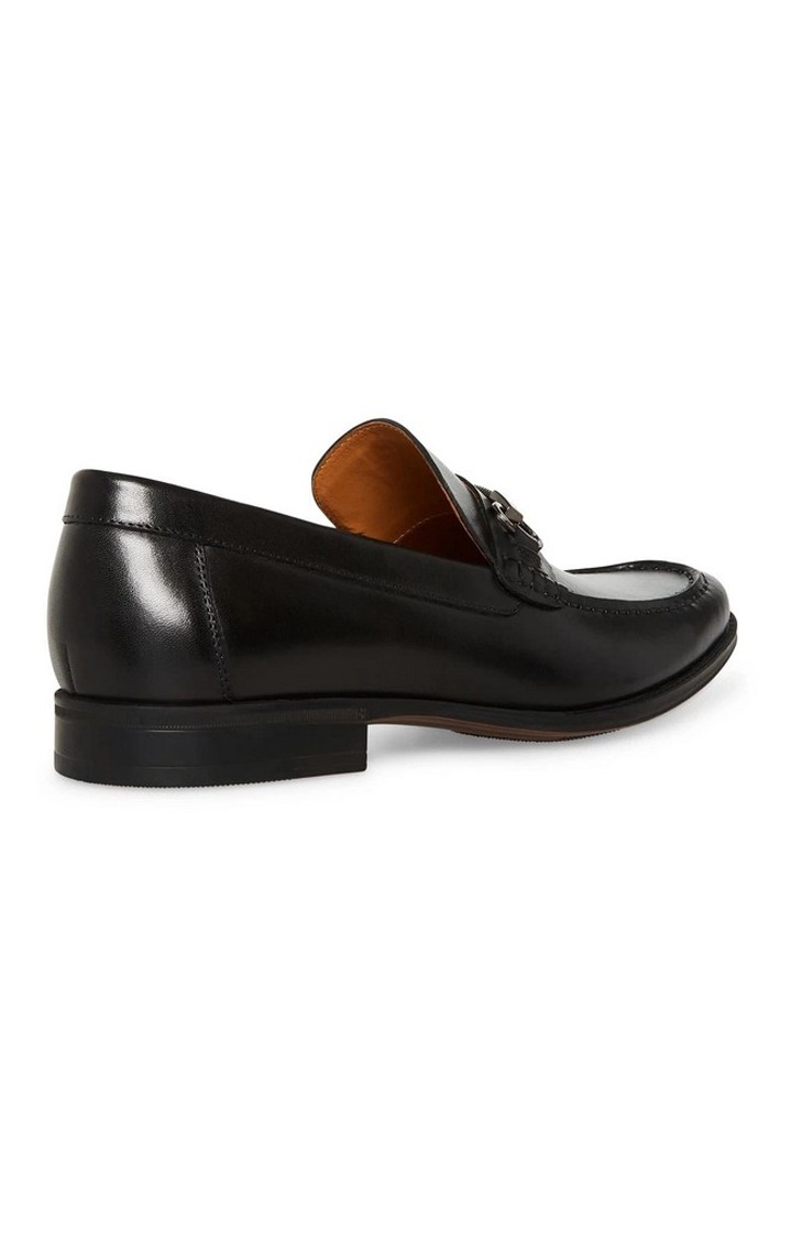 Gaddis Black Tie-Ups & Dress Loafers