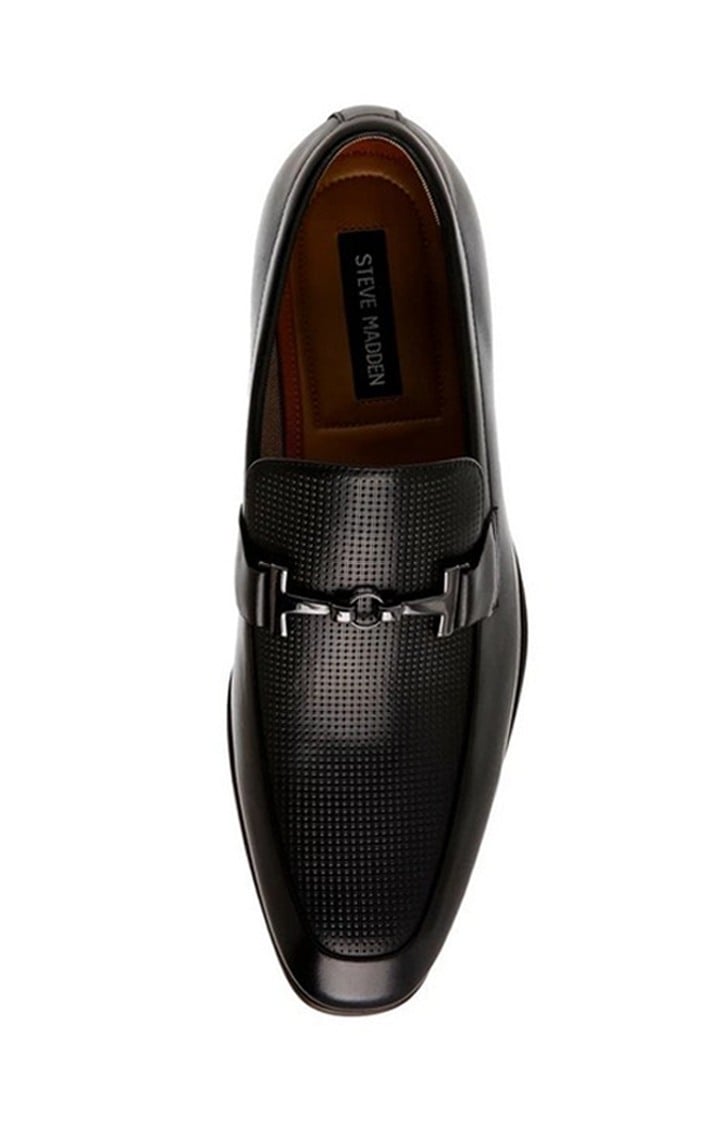 Swithun Black Tie-Ups & Dress Loafers