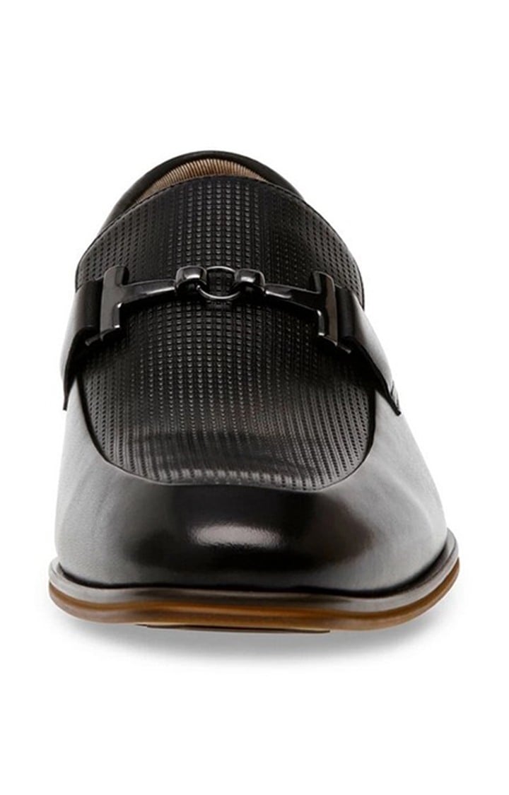 Swithun Black Tie-Ups & Dress Loafers