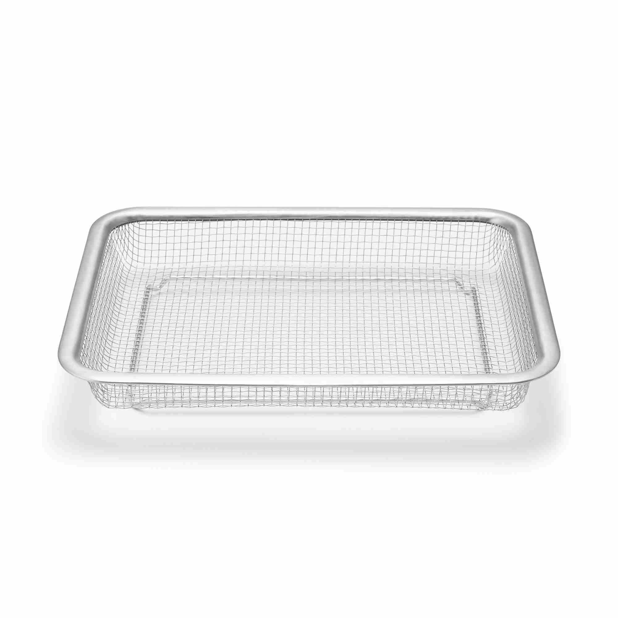 Stainless steel mesh tray L