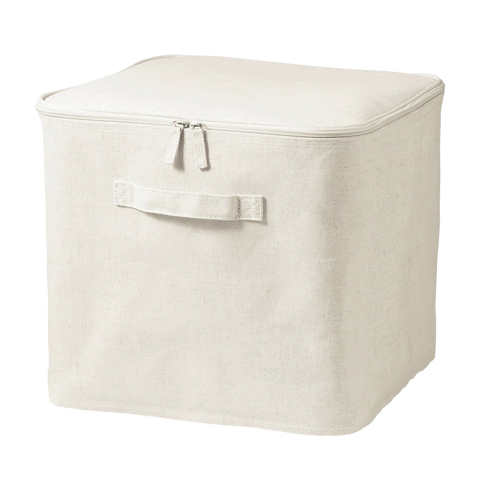 Polyester linen soft box Lidded L