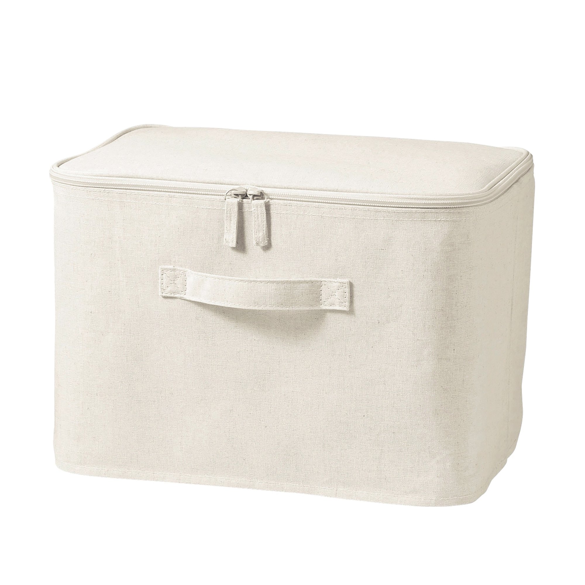 Polyester linen Soft box Rectangle M Lidded