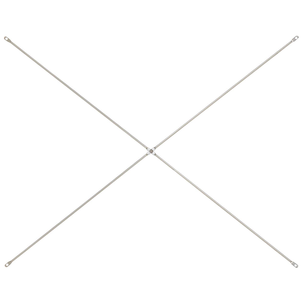 STAINLESS UNIT SHELF / STAINLESS CROSS BAR / XL