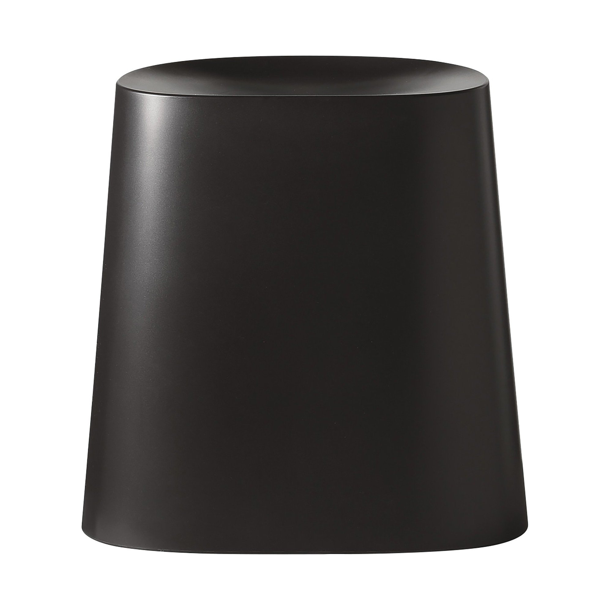 MUJI | POLYPROPYLENE STACKABLE STOOL / DARK GREY