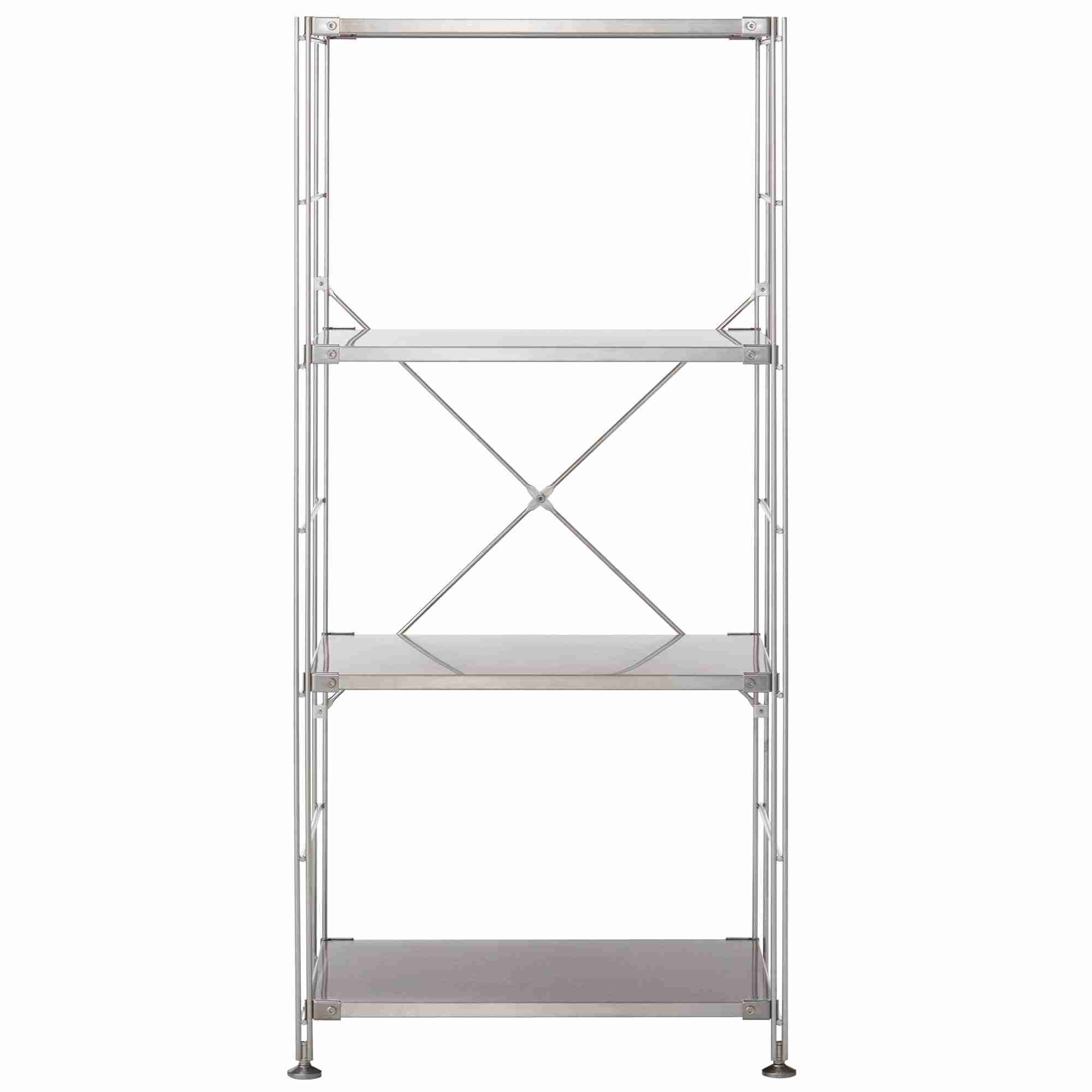 MUJI | Stainless steel unit shelf Stainless steel shelf set M