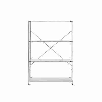 MUJI | Stainless steel unit shelf Stainless steel shelf set Wide M