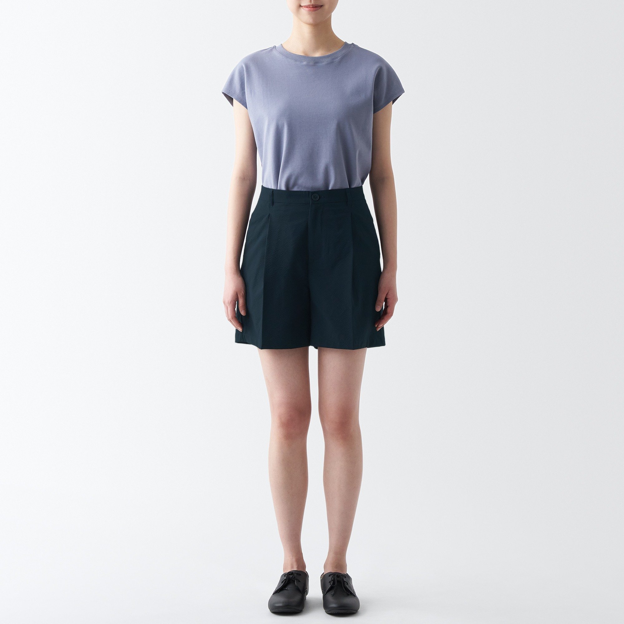 MUJI | Breathable seersucker woven