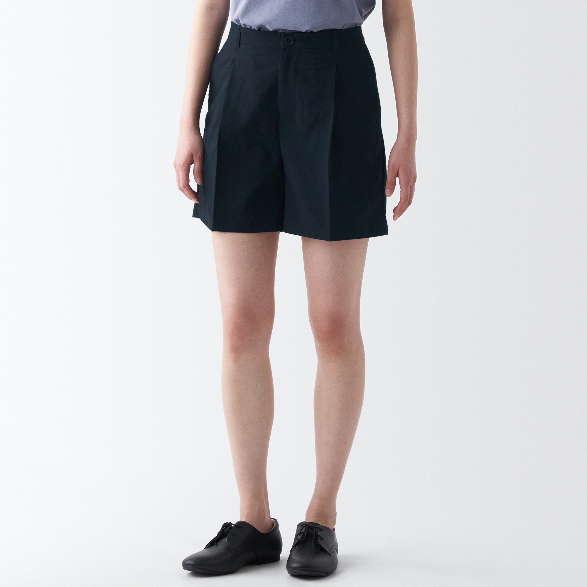 MUJI | Breathable seersucker woven