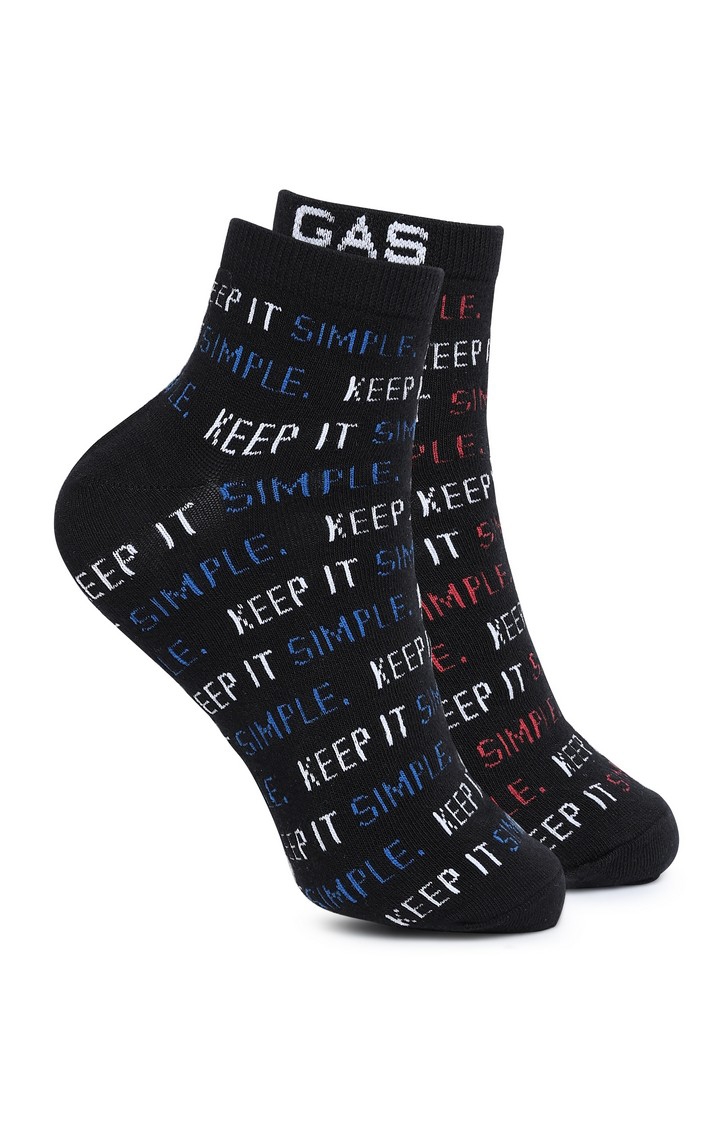GAS | ARAN IN Multi Colour Print Socks (Pack of 2)
